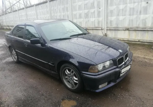 Дефлекторы окон (ветровики) BMW 3 Sd (E36) 1990-1998"EuroStandard" (БМВ Е36) Кобра Тюнинг